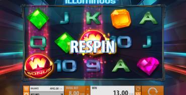 Illuminous: Free spins and/or respins