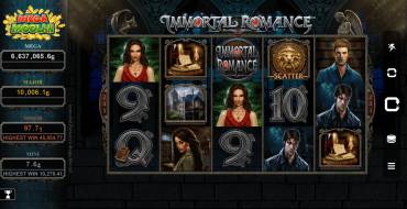 Immortal Romance Mega Moolah: 