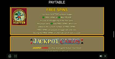 Inca Gold II: Free spins and/or respins