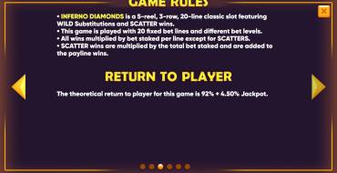 Inferno Diamonds: Rules