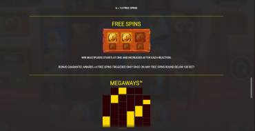 Into The Wild Megaways: Free spins and/or respins