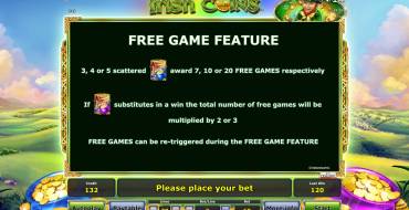 Irish Coins: Free spins