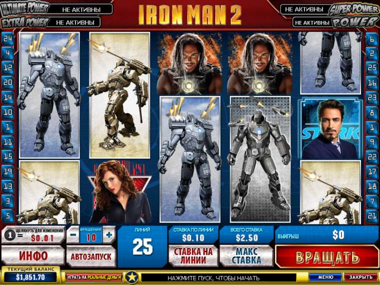 Play Iron Man 2 pokie NZ