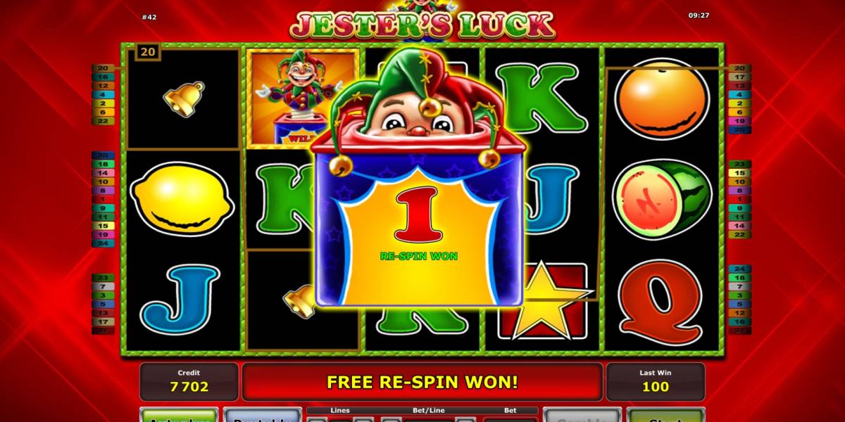 Jester’s Luck pokie NZ