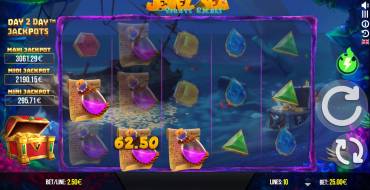 Jewel Sea Pirate Riches: Active Lines