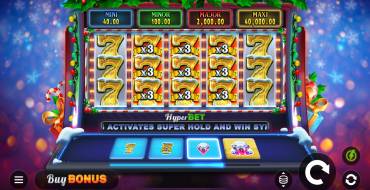 Jingle 7s Hold and Win: Slot machine