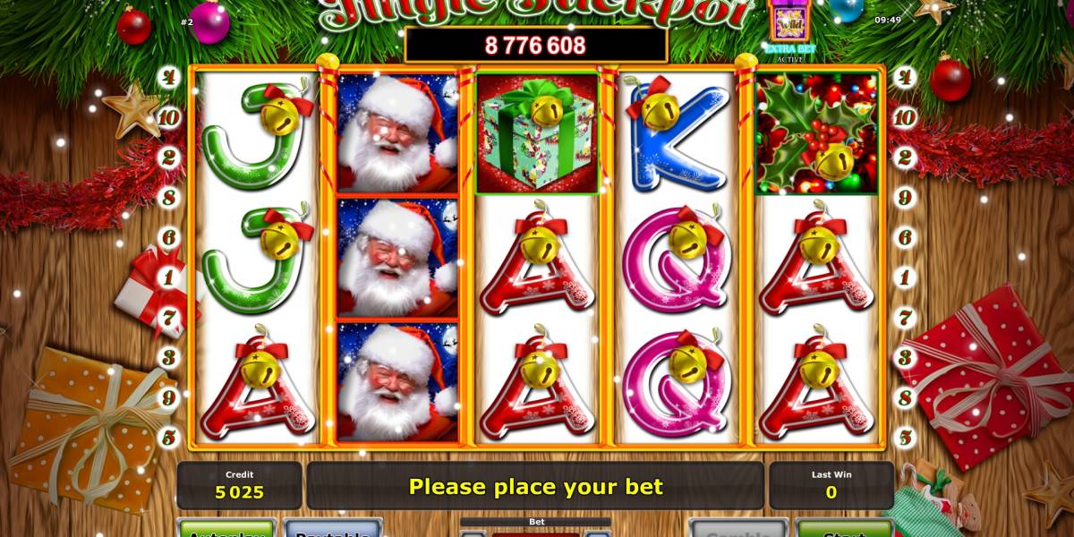 Jingle Jackpot pokie NZ