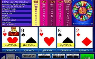 Joker Wheel Poker online