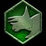 Jurassic World Raptor Riches: Green sign