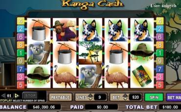 Kanga Cash pokie NZ