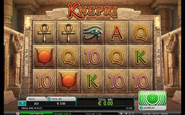 Khepri – The Eternal God pokie NZ