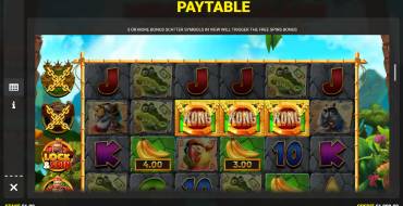 King Kong Cash Even Bigger Bananas: Free spins and/or respins