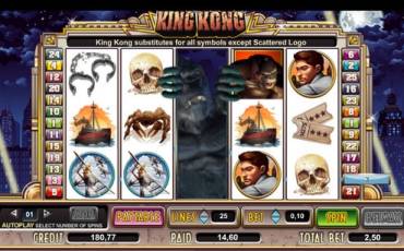 King Kong pokie NZ