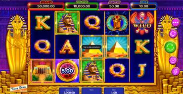 King of the Pharaohs: Slot machine