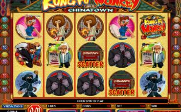 Kung Fu Monkey pokie NZ