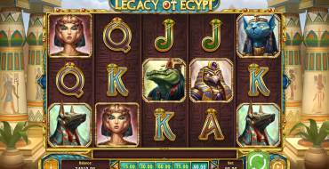 Legacy of Egypt: Interface