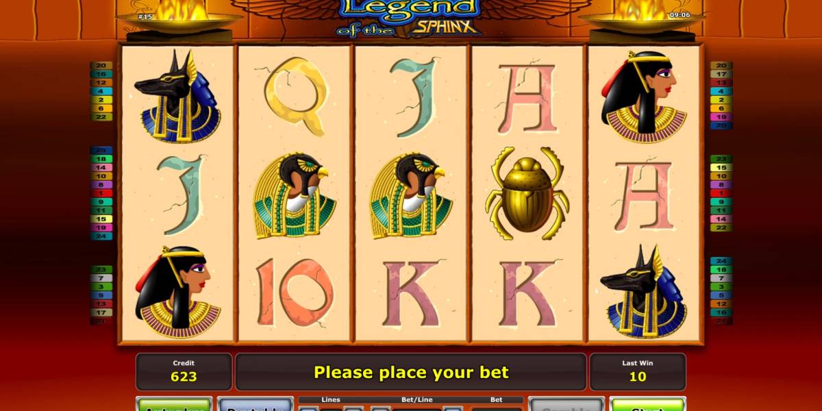 Legend of the Sphinx pokie NZ