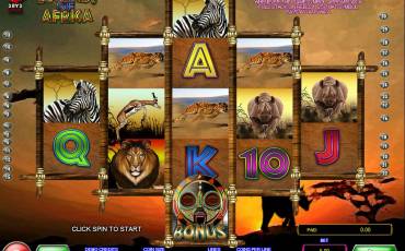 Legends of Africa pokie NZ