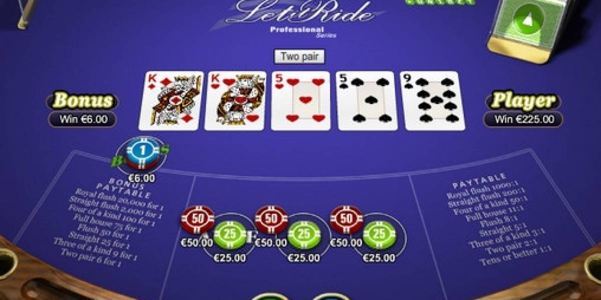 Let It Ride Poker – Professional Series