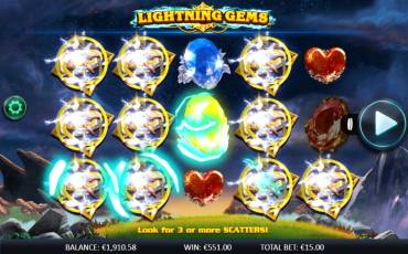 Lightning Gems pokie NZ