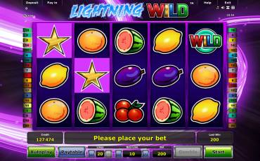 Lightning Wild pokie NZ