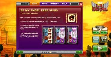 Lil Devil: Be My Angel Free Spins