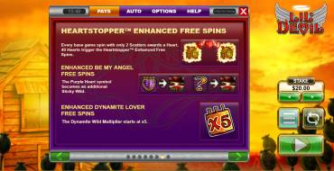 Lil Devil: Heartstopper Enhanced Free Spins