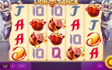 Lion Dance pokie NZ