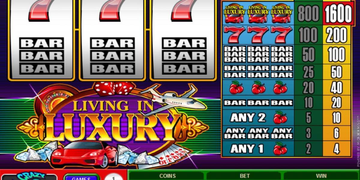 Living in Luxury pokie NZ