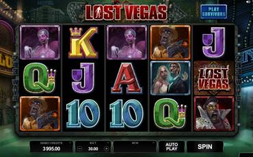 Lost Vegas pokie NZ