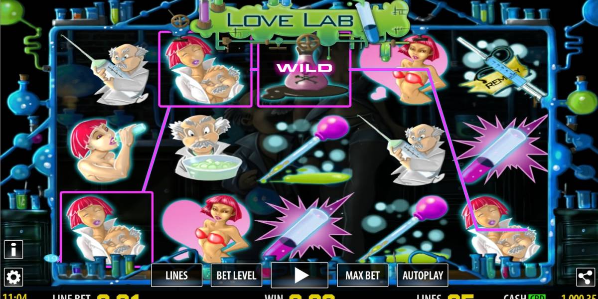 Love Lab pokie NZ