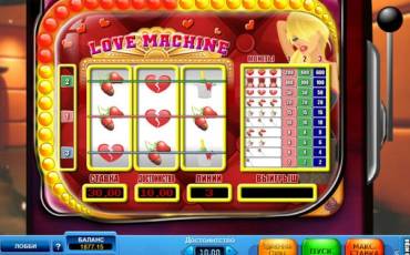 Love Machine pokie NZ