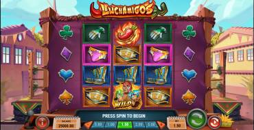 Luchamigos: Slot machine