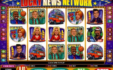 Lucky News Network pokie NZ