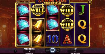 Luxury Club – Vip Room: Free spins