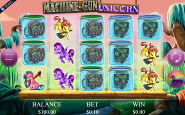 Machine-Gun Unicorn pokie NZ