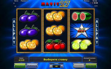 Magic 27 pokie NZ