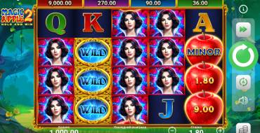 Magic Apple 2 Hold and Win: Slot machine