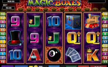 Magic Boxes pokie NZ