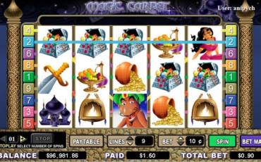 Magic Carpet pokie NZ