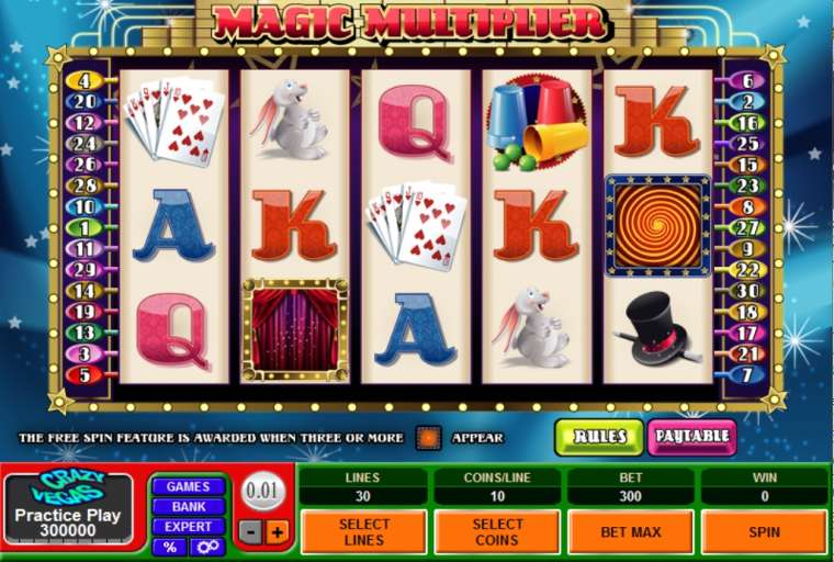 Play Magic Multiplier pokie NZ