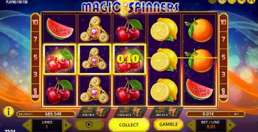 Magic Spinners: Interface