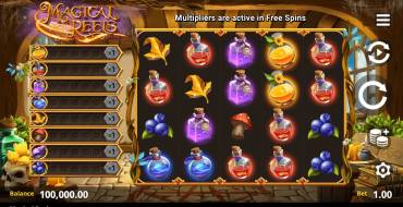 Magical Reels: Slot machine