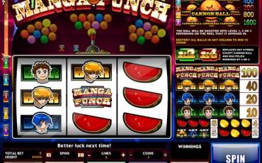 Manga Punch pokie NZ