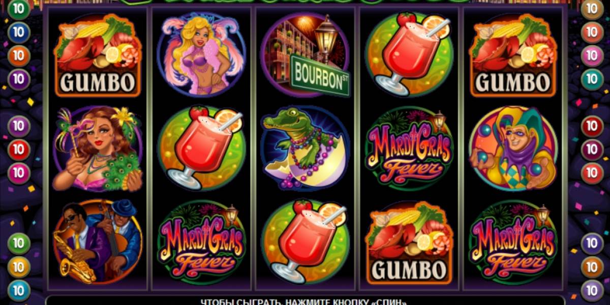 Mardi Gras Fever pokie NZ