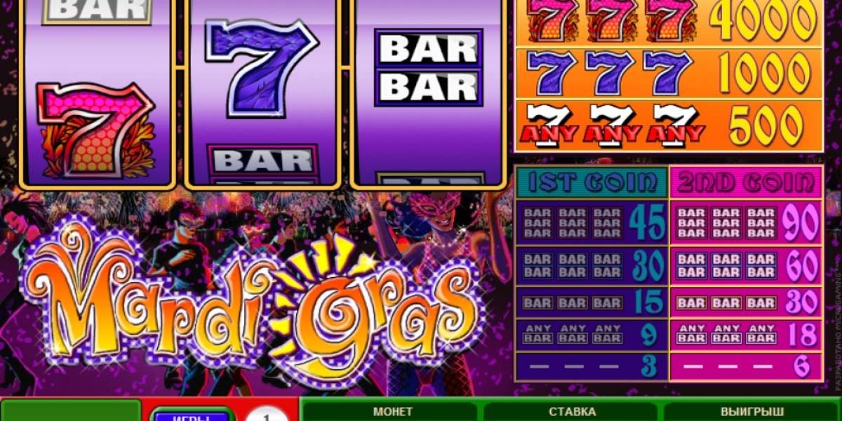 Mardi Gras pokie NZ