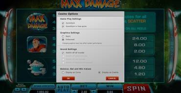 Max Damage: Options