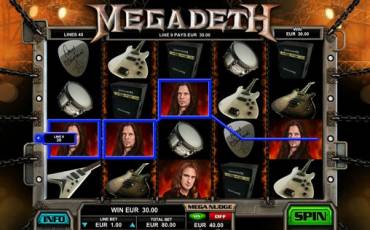 Megadeth pokie NZ