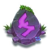 The Purple Rune symbol in Merlin Realm of Charm pokie