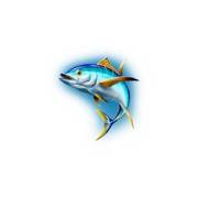 Fish symbol in Mighty Marlin Super Reel pokie